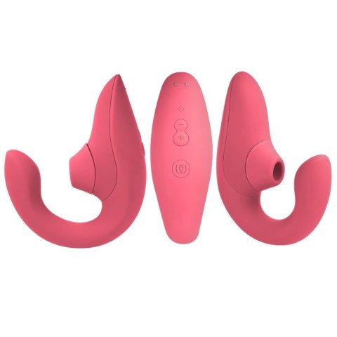 Womanizer Blend Rabbit Vibrant Rose - Wibrator z technologią powietrzną, IPX7