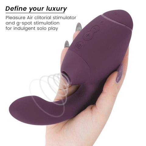 Womanizer Duo Next anatomiczny system powietrzny z wibracjami fioletowy