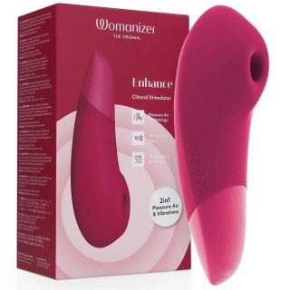 Womanizer Enhance Black-Purple - System 2w1 z technologią powietrzną i wibracjami