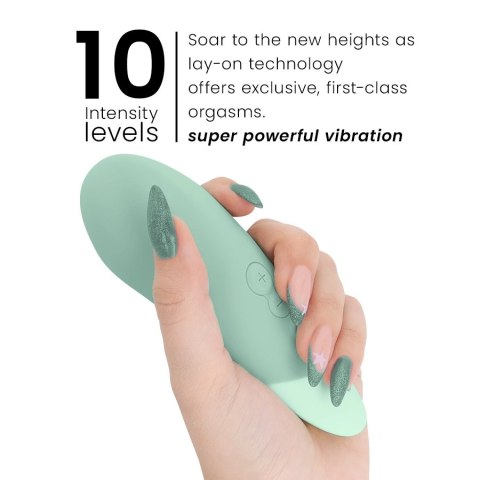 Womanizer Vibe Lay-On Sage - cichy model z technologią UltraWave, IPX7