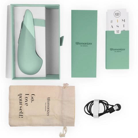Womanizer Vibe Lay-On Sage - cichy model z technologią UltraWave, IPX7