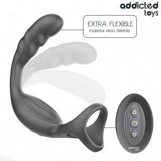 Addicted Toys Model 8435565959890 - Podwojny pierścień z pilotem i wibracją