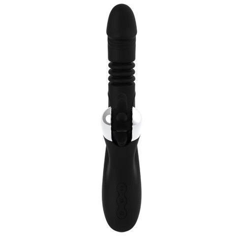 Black & Silver Reed Up & Down - silikonowy model z ruchem gora-doł, fioletowy