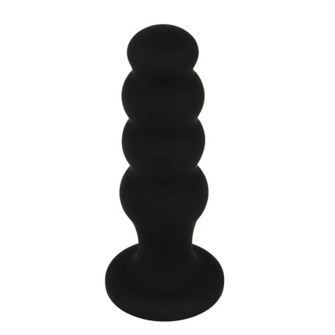Black&Silver Scott silikonowy stymulator analny czarny 12,5 cm