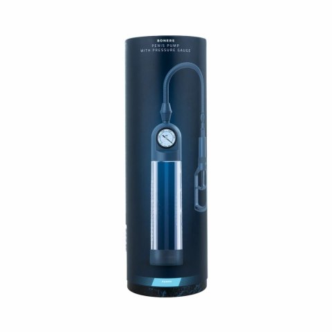 Boners System Pro z 3 adapterami silikonowymi - przezroczysty cylinder