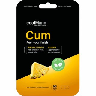 CoolMann Suplement diety dla mężczyzn z ananasem 60 kapsułek