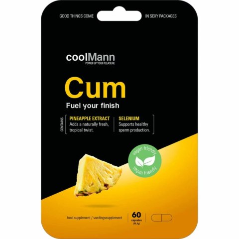 CoolMann Suplement diety dla mężczyzn z ananasem 60 kapsułek