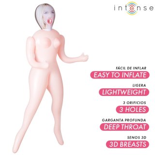 Intense Dolls Ingrid - Nadmuchiwana lalka anatomiczna 145 cm z trzema strefami