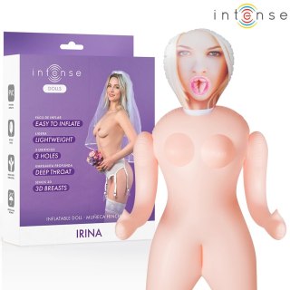 Intense Dolls Irina - Nadmuchiwana lalka 145 cm, anatomiczna sylwetka, 3 strefy