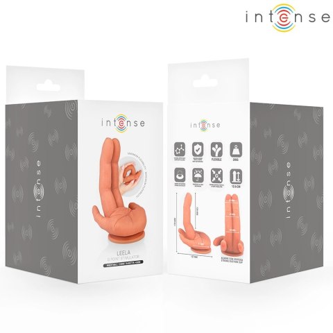 Intense LEELA elastyczna dłoń - stymulator punktu G, silikon 12,6 cm