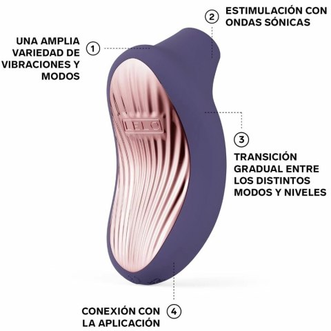LELO SONA 3 Cyber Purple - Sonic System, 12 Trybow, Aplikacja