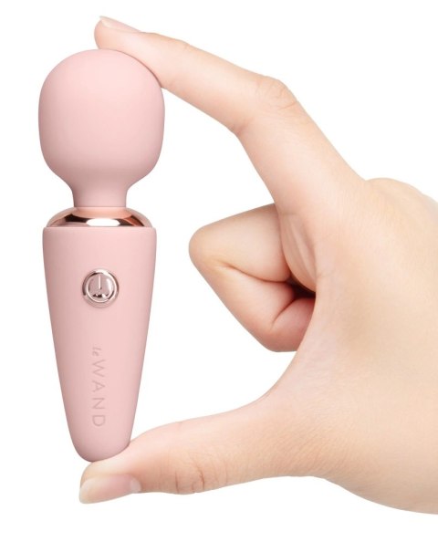Le Wand Mini Microwand Rose Go - kompaktowy masażer podrożny, rożowy