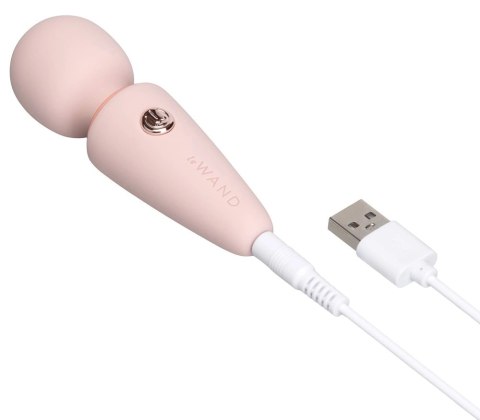 Le Wand Mini Microwand Rose Go - kompaktowy masażer podrożny, rożowy