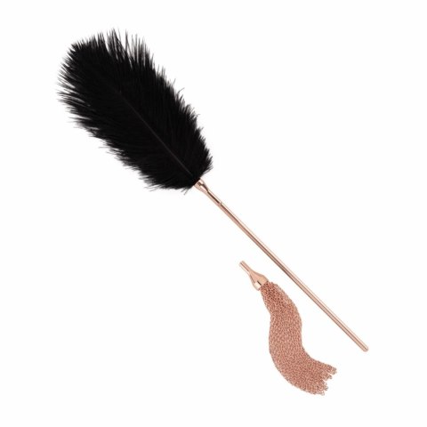 Rosy Gold Feather Tickler & Whip 2w1 - Roża Złota, elegancki design