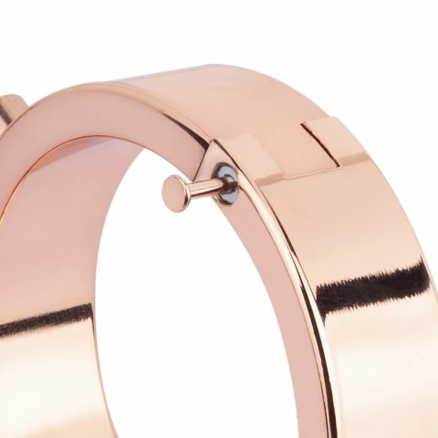 Rosy Gold Kajdanki Metalowe Rosegold z Systemem Bezpieczeństwa