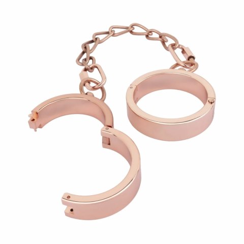 Rosy Gold Kajdanki Metalowe Rosegold z Systemem Bezpieczeństwa
