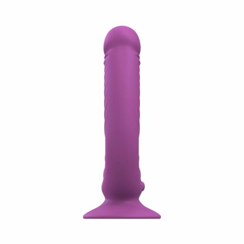 Teazers Double Vibrator Fioletowy z Przyssawką i Pilotem Bezprzewodowym