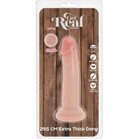 ToyJoy Get Real Deluxe Vital Skin TPE 29,5 cm z podwojną gęstością