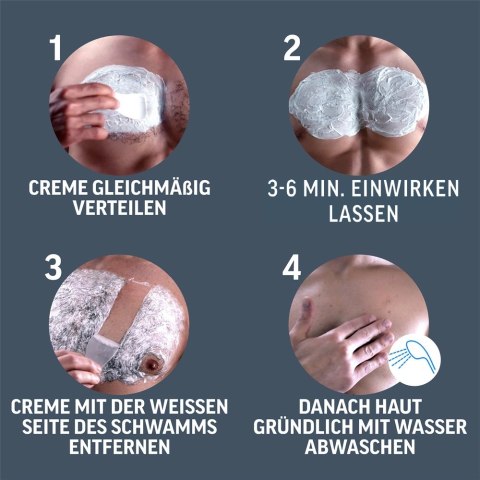 Veet Men Total Pro Krem do Depilacji Ciała 200 ml