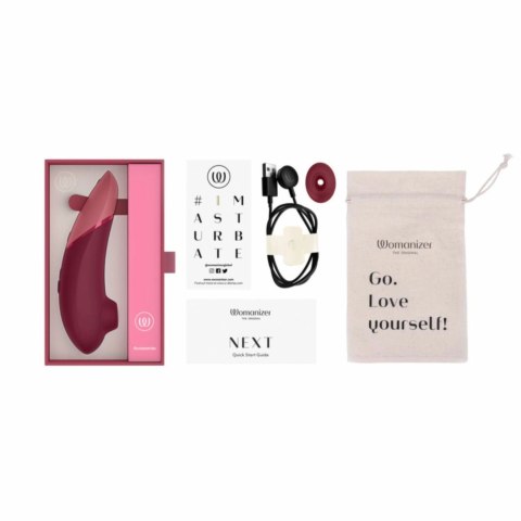 Womanizer Next Bordeaux - zaawansowany model z technologią 3D Air Pulsation