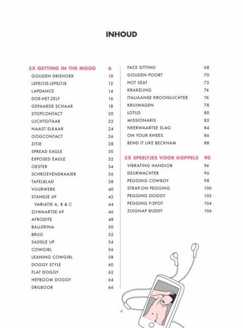 Boekenkast Kamasutra Bucketlist - Inspirująca książka pozycji, 192 strony