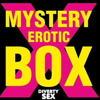 Diverty Sex Mystery Box 10x10 cm - Zestaw Gadżetow z Humorem dla Niej