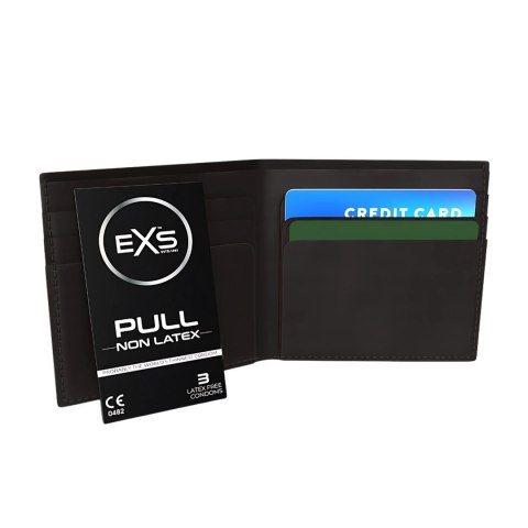 EXS Pull Prezerwatywy Bezlateksowe 3 szt. Hypoalergiczne Ultra Cienkie