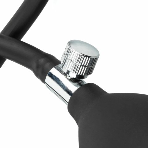 EasyToys - Nadmuchiwany Korek Anatomiczny Czarny z Zaworem Bezpieczeństwa
