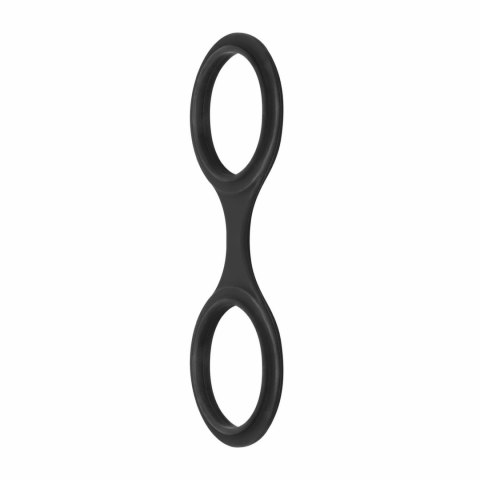 EasyToys Opaski Silikonowe Flexible Cuffs Czarny Regulowany Rozmiar