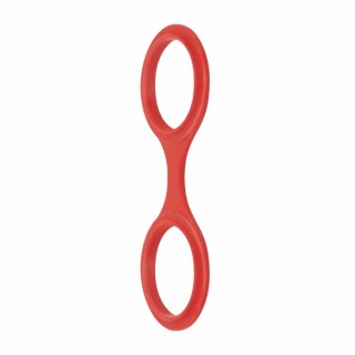 EasyToys Opaski Silikonowe Regulowane Czerwone - Komfortowy System Zapięć