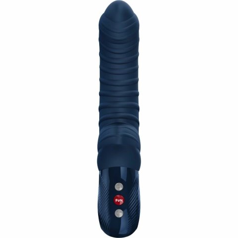FUN FACTORY Tiger Power niebieski - ergonomiczny masażer punktu G, silikon