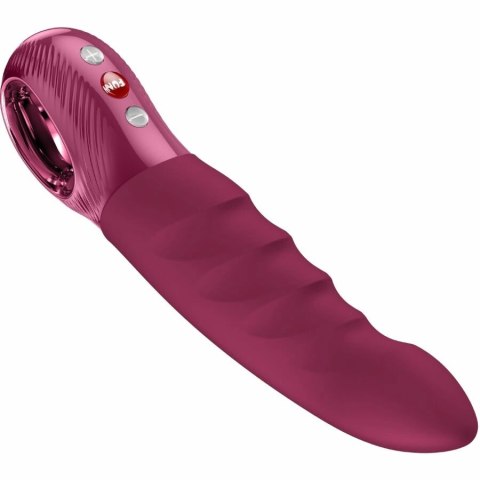 Fun Factory Stronic Deep Pulsator z funkcją pchającą, czerwone wino, 20,5 cm