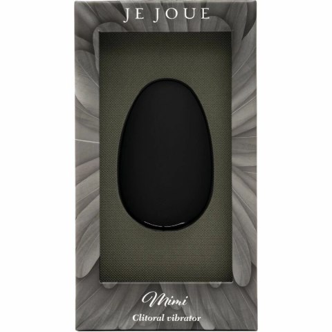Je Joue Mimi Black - Kompaktowy masażer do stref wrażliwych, wodoodporny