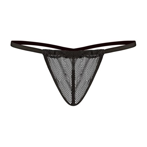 Male Power Pose Slip Stretch Net Czarny Uniwersalny