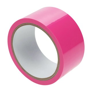 Ouch! Taśma PVC nieklejąca 20 m rożowa - wielofunkcyjna i bezpieczna