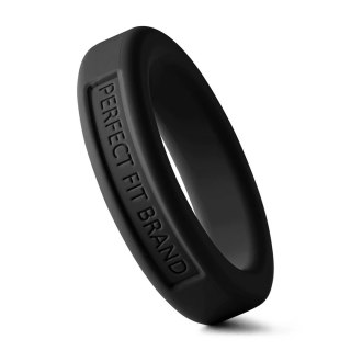 Perfect Fit Hefty Ring Classic silikonowy pierścień 3,6 cm czarny