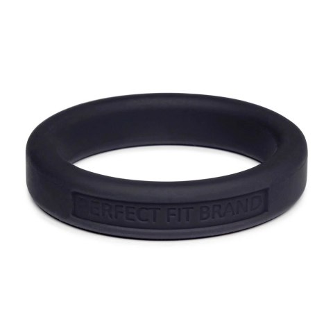 Perfect Fit Hefty Ring Classic silikonowy pierścień 4,4 cm czarny