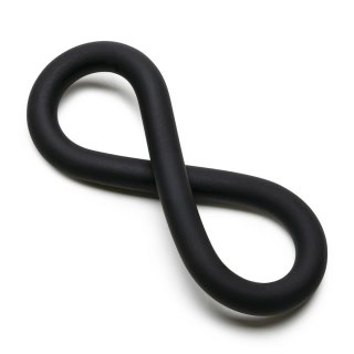 Perfect Fit Silicone Hefty Wrap Ring regulowany czarny 22,9 cm