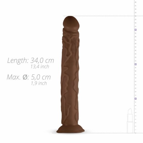 Real Fantasy David model anatomiczny z mocną przyssawką 35 cm