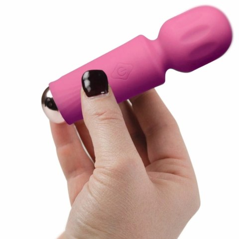 Rocks-Off Peony Mini Rożdżka 16 Trybow USB Rożowa 11,5cm