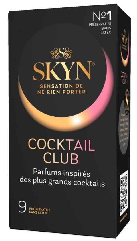 SKYN Cocktail Club 9s - Prezerwatywy bez lateksu, mix zapachow