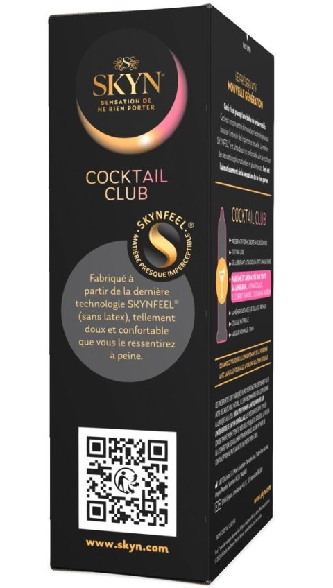 SKYN Cocktail Club 9s - Prezerwatywy bez lateksu, mix zapachow
