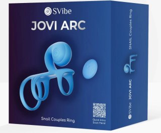 Snail Vibe Jovi Arc Blue Haze - Pierścienie z systemem ArcFit, pilot, silikon