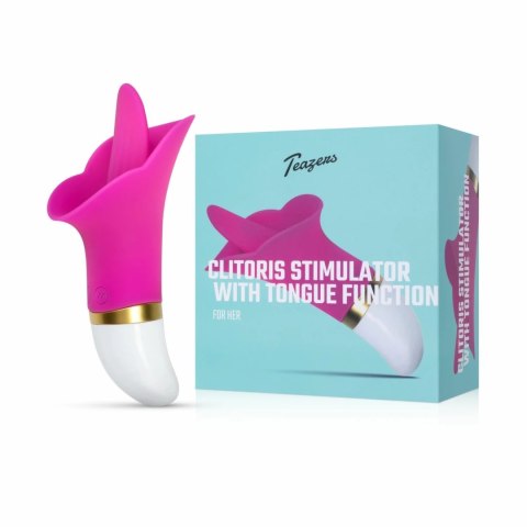 Teazers Flower Touch model wibrujący silikonowy rożowy 10 trybow