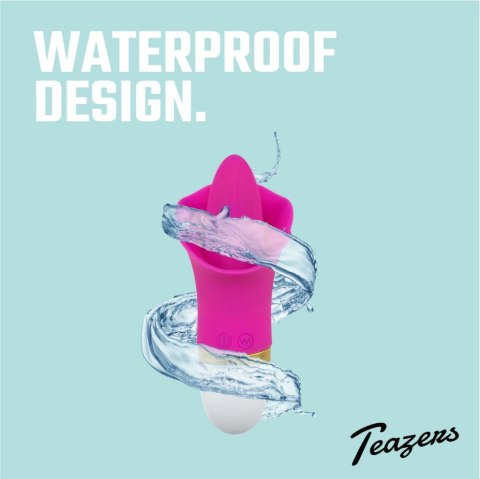 Teazers Flower Touch model wibrujący silikonowy rożowy 10 trybow