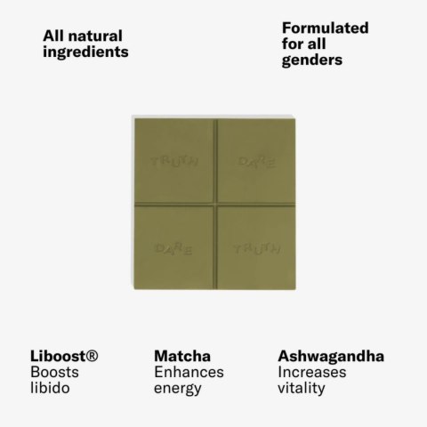 The Oh Collective Date Night Chocolate Matcha - Naturalna czekolada z nutą herbaty