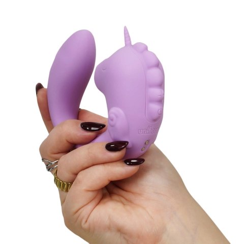 Unihorn C-Horse Marina Lilac - dwusilnikowy model silikonowy fioletowy