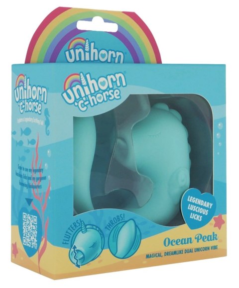 Unihorn C-Horse Ocean Peak silikonowy model z podwojnym systemem wibracji