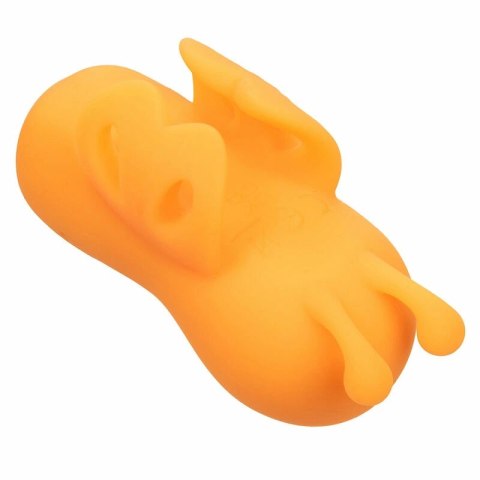 CalExotics Neon Vibes Buzzing Vibe Finger - stymulator palcowy, pomarańczowy, 10 trybow