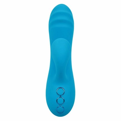 CalExotics Sunset Beach Seducer stymulator 10 trybow, silikon niebieski
